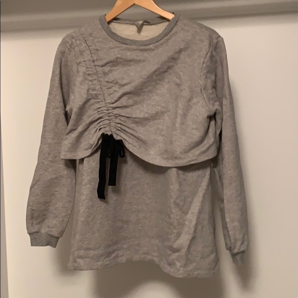 ASOS maternity Breastfeeding top